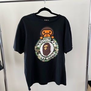 BAPE (Bathing Ape) Tshirt - Size Large